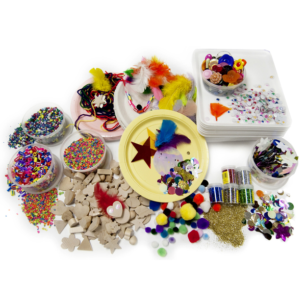 Hygloss Products Collage Treasure Craft Box 9904